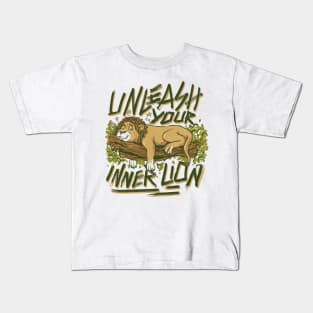 Unleash your inner Lion Kids T-Shirt